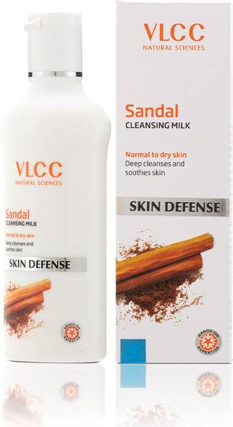 VLCC Sandal Cleansing Milk - Deep Cleanses,Soothes Skin & Even Skin Tone Face Wash