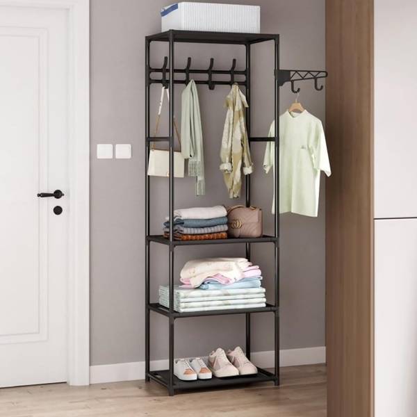 ADA Aluminium Floor Cloth Dryer Stand Heavy Duty Metal Garment Rack ...
