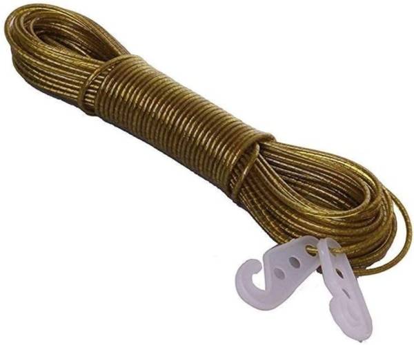 Rifra Enterprises PVC Coated Steel Anti-Rust Wire Rope for Drying Clothes Sponge Retractable Clothesline