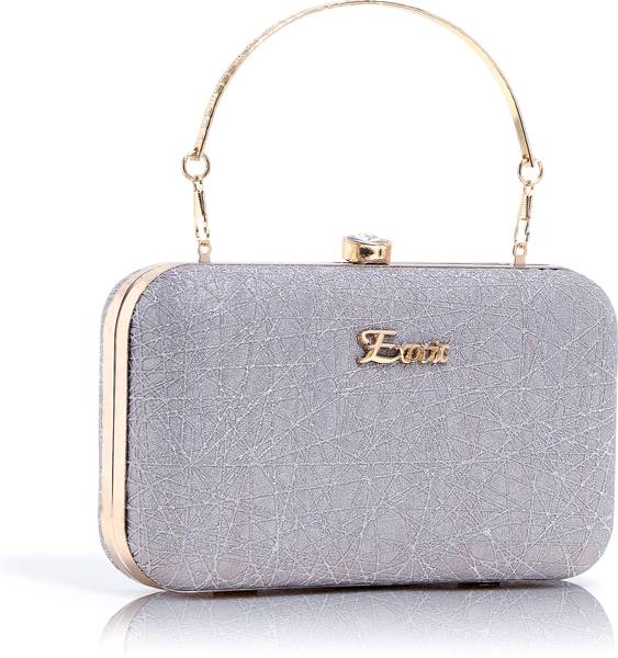 Exotic Party Grey Clutch