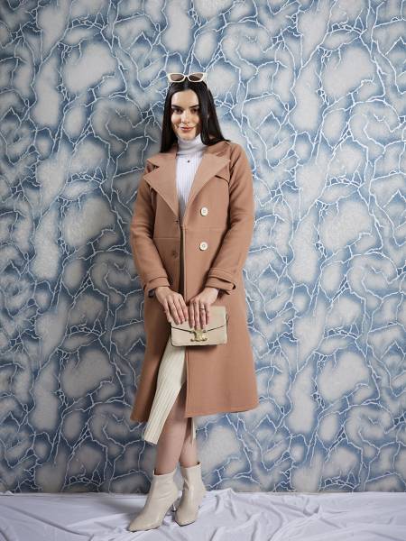 ATHENA Wool Solid Coat