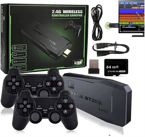 4K ULTRA HD Gaming Controller with Game Stick - TV Video Game for Kids 25th Anniversary Edition