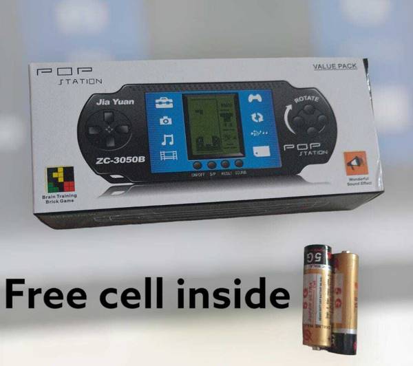 POP Station Hand Console Video Game With Free 2 AA Batteries Inside Limited Edition