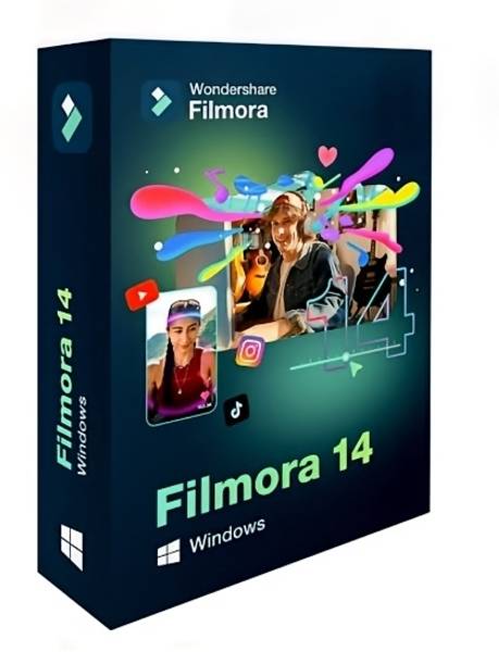 Wondershare Filmora 14 Video Editor|ALL|1 Year|Activation Details Only|