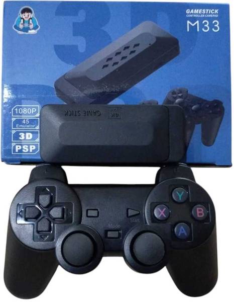 M33 2.4G 4K 3D PSP Wireless Game Stick TV Output Support 45 emulators,30k+Games 25th Anniversary Edition