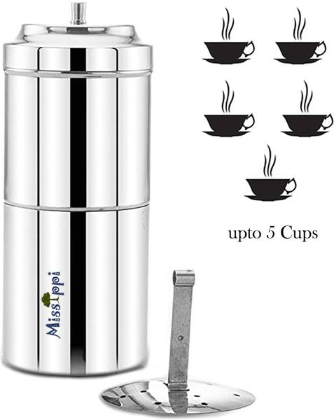 MISSIPPI 500 ml Coffee Filter Drip coffee maker/Filter south Indian style Coffee Filter 5 Cups Coffee Maker