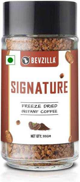 Bevzilla Signature Freeze Dried Instant Coffee Powder | Made from 100% Arabica Beans | Instant Coffee