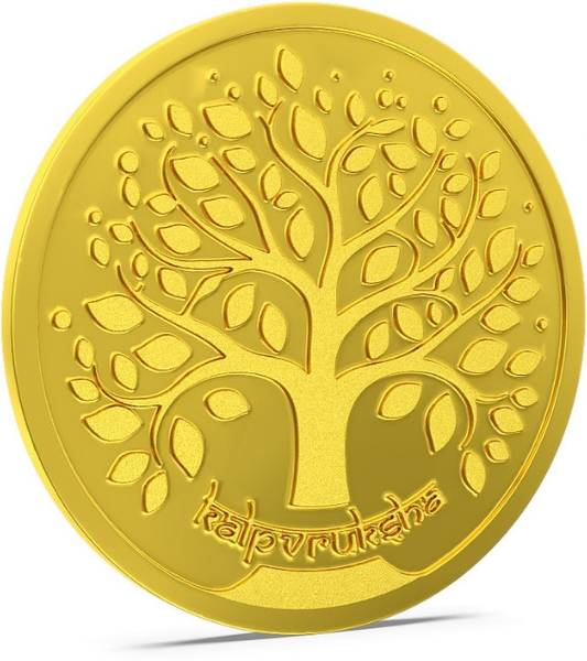 Aspect Bullion & Refinery Kalpruvksha Gold Coin 24 (995) K 1 g Gold Coin