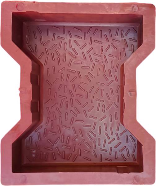 Column Base Interlocking Reyal Red I-Shape Paver Block Mould 60mm |Interlocking Paver Block ...