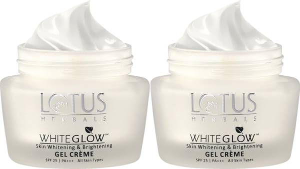 Lotus herbals whiteglow skin shop whitening & brightening gel