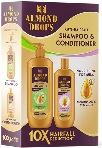 BAJAJ Almond Drops Anti Hairfall Shampoo & Conditioner 515ml