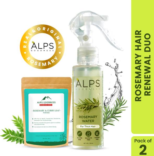 Alps Goodness Rosemary Hair Renewal Duo Pack Rosemary Water Hair