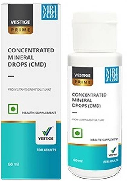 Vestige PRIME CONCENTRATED MINERAL DROPS (CMD) 60ML( PACK OF 2)