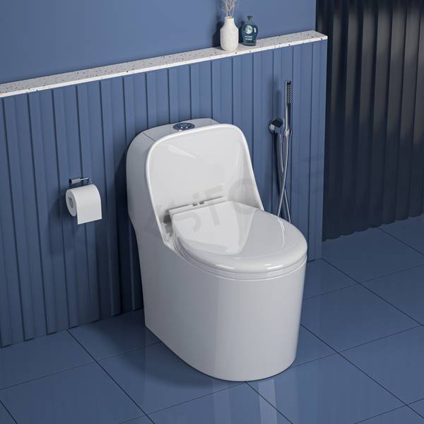 NEKSTONE Rimless 4D Commode for Toilet/One Piece Western Toilet/Commode (9 inch) S-Trap 9009 4d Western Commode