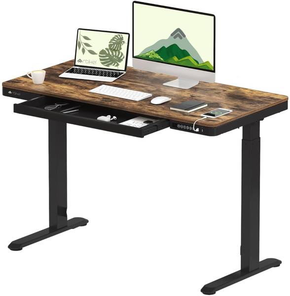 Artikel Smart Electric Height Adjustable Table Home & Office Sit Stand Desk Engineered Wood Computer Desk