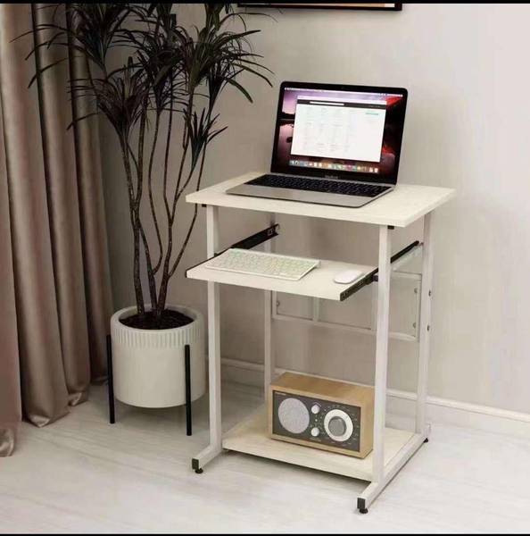 Amazing Compact Computer Table-Study Table Home Office Furniture with Sturdy Wood/ Metal Portable Laptop Table