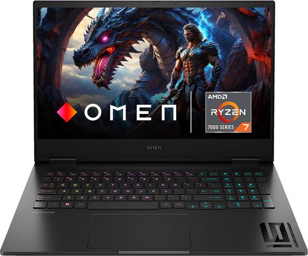 HP OMEN ARM Ryzen 7 Octa Core - (16 GB/512 GB SSD/Windows 11 Home/8 GB Graphics/NVIDIA GeForce RTX 4060) 16-xf0059AX Gaming Laptop