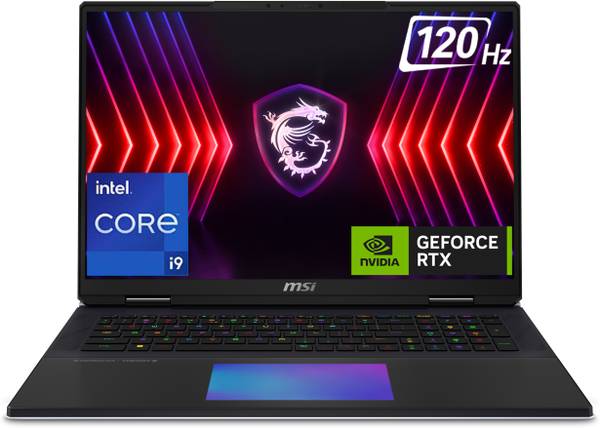 MSI Titan 18HX Intel Core i9 14th Gen 14900HX - (64 GB/2 TB SSD/Windows 11 Home/12 GB Graphics/NVIDIA GeForce RTX 4080) Titan 18 HX A14VHG-207IN Gamin...