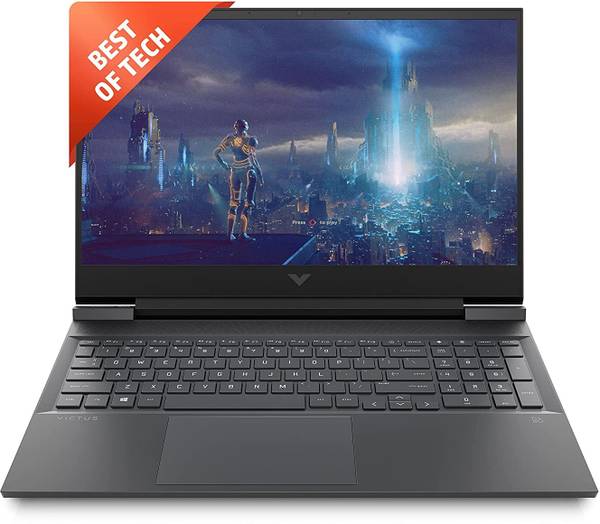 HP Ryzen 5 Hexa Core - (8 GB/512 GB SSD/Windows 11 Home/4 GB Graphics/AMD Radeon Radeon RX 6500M) Victus 15 FB0777AX Gaming Laptop