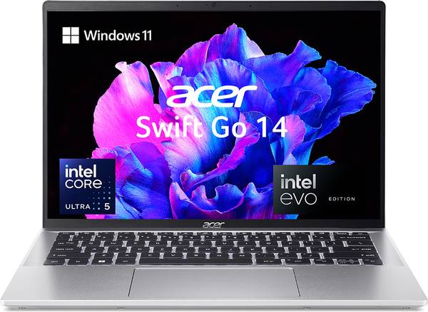 Acer Swift Go 14 Intel Core Ultra 5 125H - (16 GB/512 GB SSD/Windows 11 Home) SFG14-72T Thin and Light Laptop