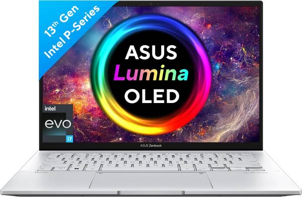 ASUS Zenbook 14 OLED (2023) Intel EVO P-Series Core i7 13th Gen - (16 GB/512 GB SSD/Windows 11 Home) UX3402VA-KM742WS Thin and Light Laptop