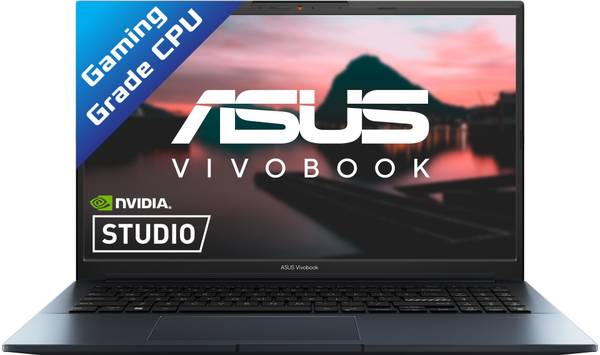 ASUS Vivobook Pro 15 For Creator, Ryzen 5 Hexa Core 5600HS - (8 GB/512 GB SSD/Windows 11 Home/4 GB Graphics/NVIDIA GeForce RTX 2050) M6500QF-HN521W Ga...