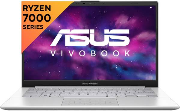 ASUS Vivobook Go 14 (2025) with Office 2024 + M365 Basic* AMD Ryzen 5 Quad Core 7520U - (16 GB/512 GB SSD/Windows 11 Home) E1404FA-NK5541WS Thin and L...