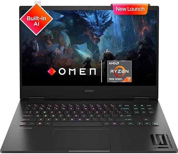 HP Omen AMD Ryzen 7 Octa Core 7840HS - (16 GB/1 TB SSD/Windows 11 Home/6 GB Graphics/NVIDIA GeForce RTX 4050) 16-xd0015AX Gaming Laptop