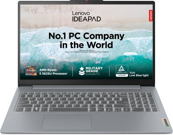 Lenovo IdeaPad Slim 3 AMD Ryzen 5 Hexa Core 5625U - (16 GB/512 GB SSD/Windows 11 Home) IdeaPad Slim 3 15ABR8 Thin and Light Laptop
