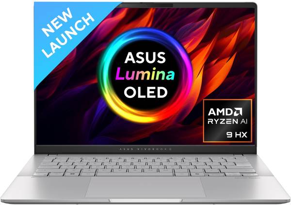 ASUS Vivobook S 14 OLED AMD Ryzen 9 12 Core HX 370 - (24 GB/512 GB SSD/Windows 11 Pro) M5406WA-PP962WS Thin and Light Laptop