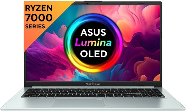 ASUS Vivobook Go 15 OLED (2023) Ryzen 3 Quad Core 7320U - (8 GB/512 GB SSD/Windows 11 Home) E1504FA-LK323WS Thin and Light Laptop