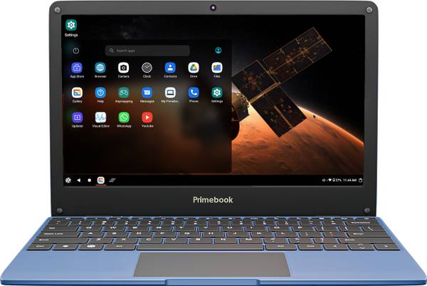 Primebook 4G Android Based MediaTek MTK8788 - (4 GB/64 GB EMMC Storage/Android 11) 4G Thin and Light Laptop
