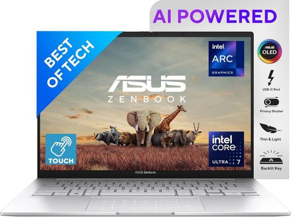 ASUS Intel Core Ultra 7 14th Gen - (16 GB/1 TB SSD/Windows 11 Home) UX3405MA-PZ751WS Laptop