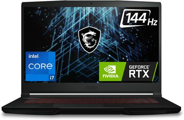 MSI Core i7 11th Gen - (8 GB/512 GB SSD/Windows 10 Home/4 GB Graphics/NVIDIA GeForce RTX 3050) GF63 Thin 11UC-866IN Gaming Laptop