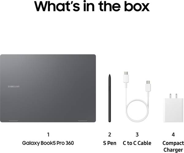 Samsung Galaxy Book5 Pro 360 2 in 1 Laptop - Image 11