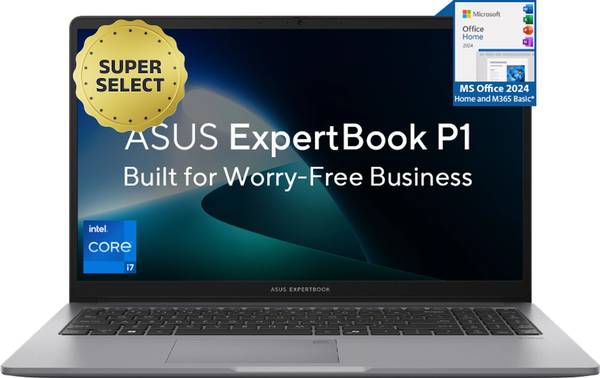 ASUS Intel Core i7 13th Gen 13620H - (32 GB/512 GB SSD/Windows 11 Home) P1503CVA-S71076WS Thin and Light Laptop