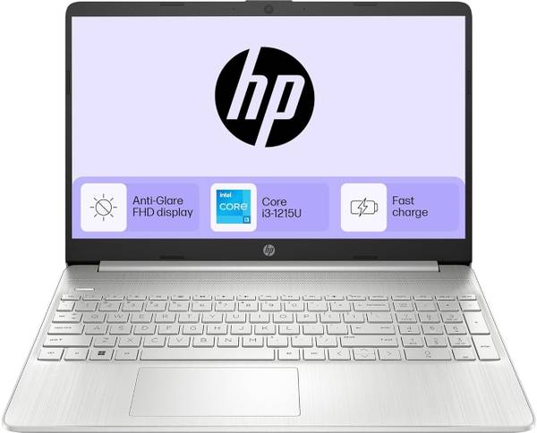 HP 15s Intel Core i3 12th Gen 1215U - (8 GB/512 GB SSD/Windows 11 Home) 15s-FY5011TU Thin and Light Laptop