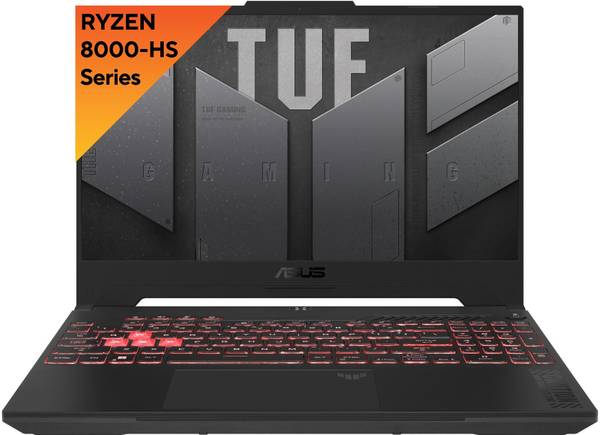 ASUS TUF Gaming A15 (2024) AMD Ryzen 7 Octa Core 8845HS - (16 GB/512 GB SSD/Windows 11 Home/8 GB Graphics/NVIDIA GeForce RTX 4060) FA507UV-LP136WS Gam...