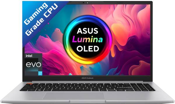 ASUS Vivobook S15 OLED Intel EVO H-Series Core i7 12th Gen 12700H - (16 GB/512 GB SSD/Windows 11 Home) K3502ZA-L701WS Thin and Light Laptop