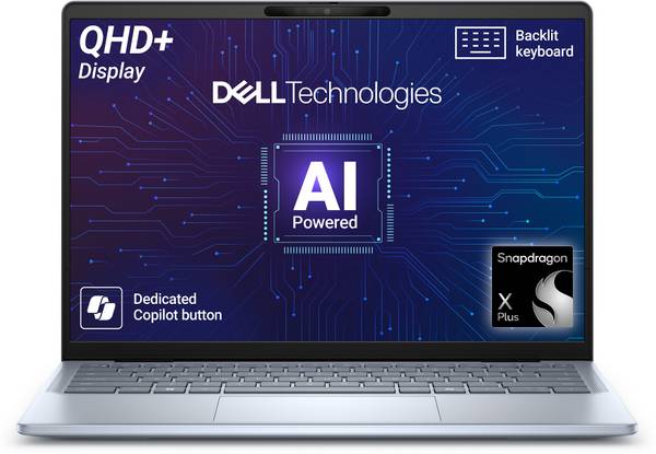 DELL 14 Qualcomm Snapdragon X Plus - (16 GB/512 GB SSD/Windows 11 Home) 7441 Thin and Light Laptop