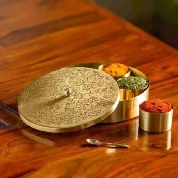 RanaCreation Spice Set Brass