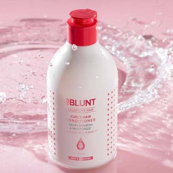BBlunt Curly Hair Conditioner with Coconut Water & Jojoba Oil - 250 g