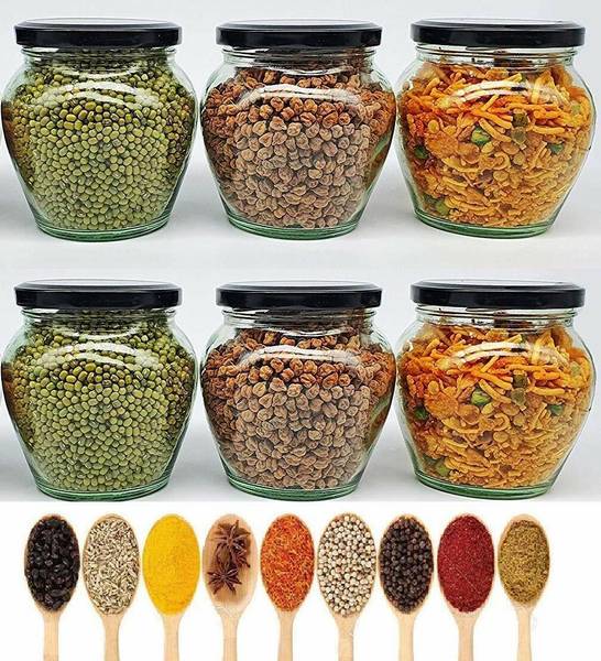 Coozico  - 400 ml Glass Cookie Jar