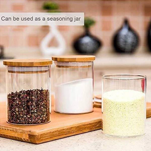 b7 Creations Glass Grocery Container - 220 ml