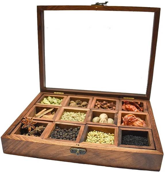 JANMESH ENTERPRISES Spice Set Wooden