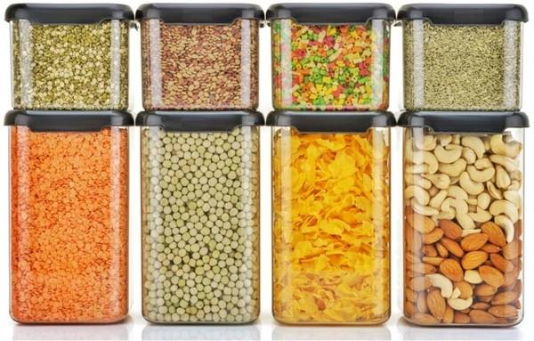kitchkart Plastic Grocery Container - 550 ml, 1200 ml