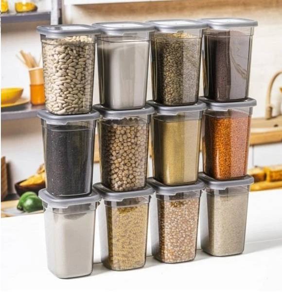 prayati Plastic Grocery Container - 1200 ml