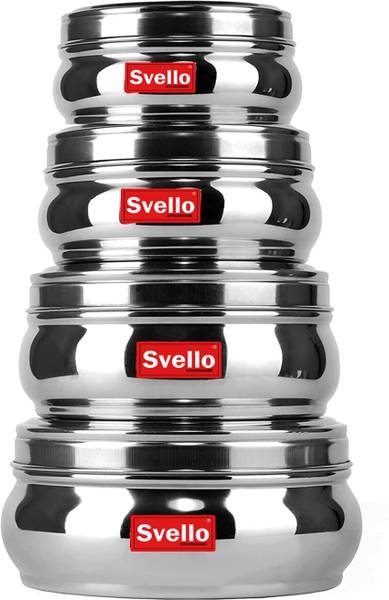 Svello Stainless Steel Grocery Container - 200 ml, 400 ml, 650 ml, 950 ml