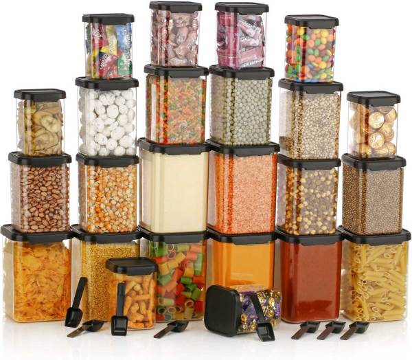 4 SACRED Plastic Grocery Container - 350 ml, 650 ml, 900 ml, 1400 ml