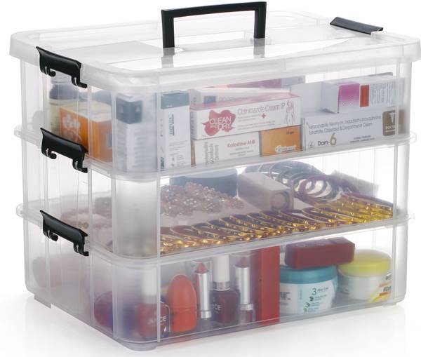 3D METRO SUPER STORE Polypropylene Utility Container - 9 L